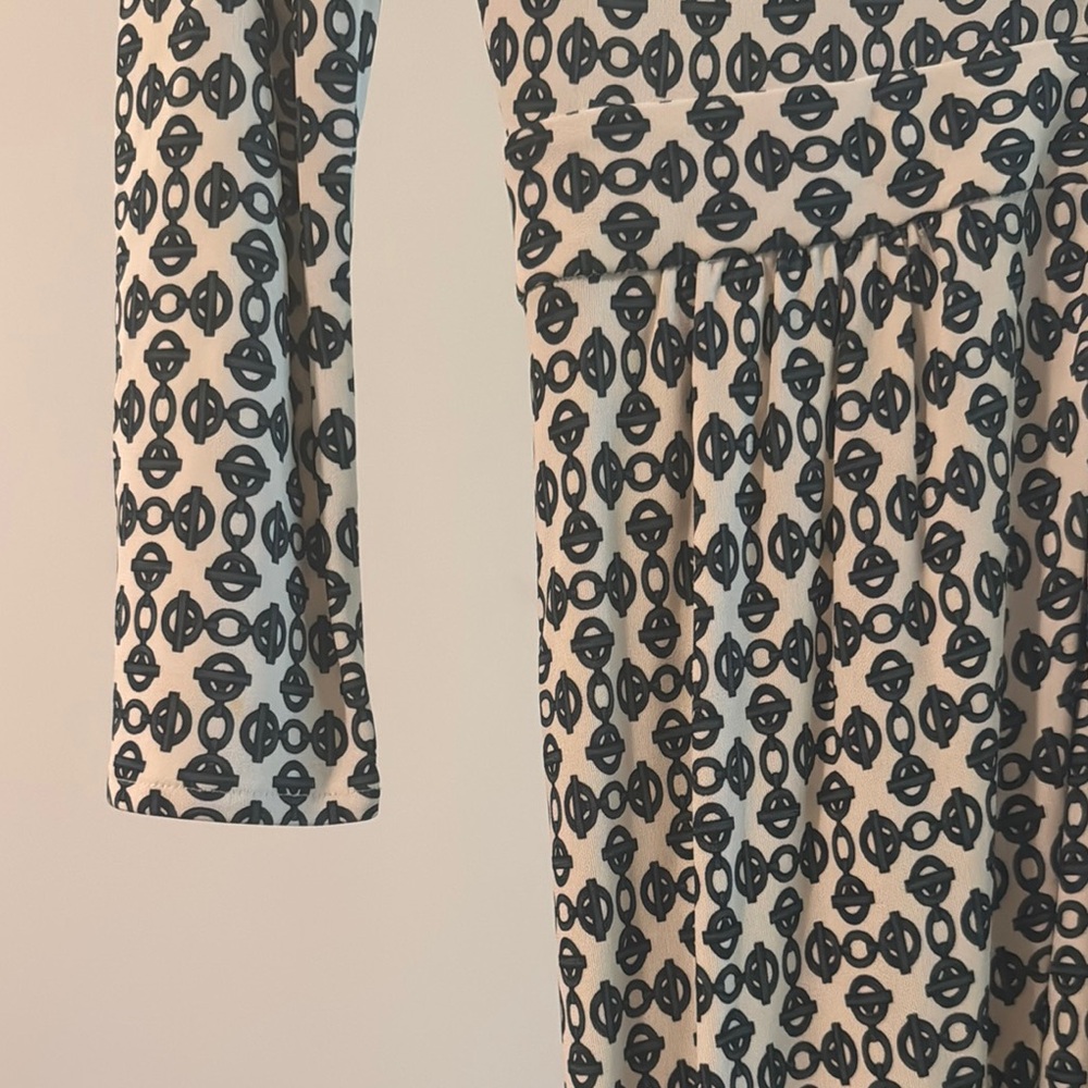 Tory Burch Patterned Long Sleeve Dress - Picture 7 of 9